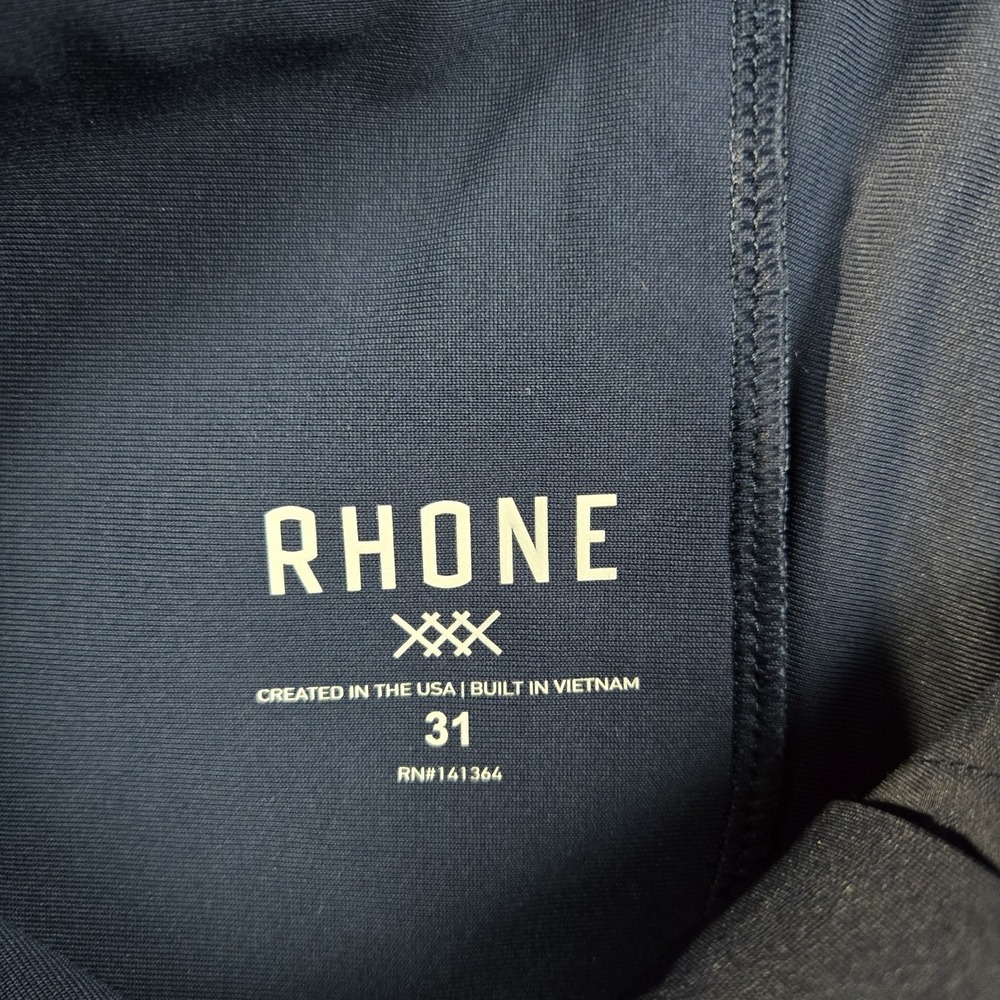 Rhone Pants Mens 31 Blue Golf Preppy Stretch Performance Commuter‎ Slim Fit - Picture 6 of 14